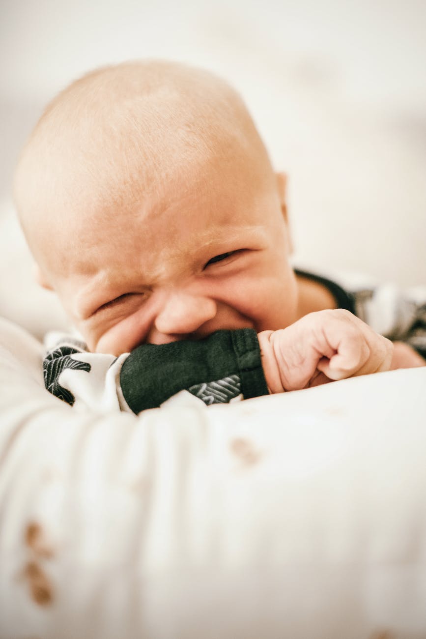 portrait of a newborn baby